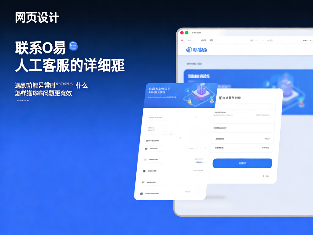 O易客服支持界面